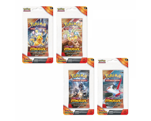 Lot de 4 Boosters Sous Blister - Écarlate et Violet  Étincelles Déferlantes - NEUF VF